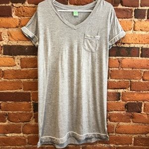 Gray T Shirt night dress